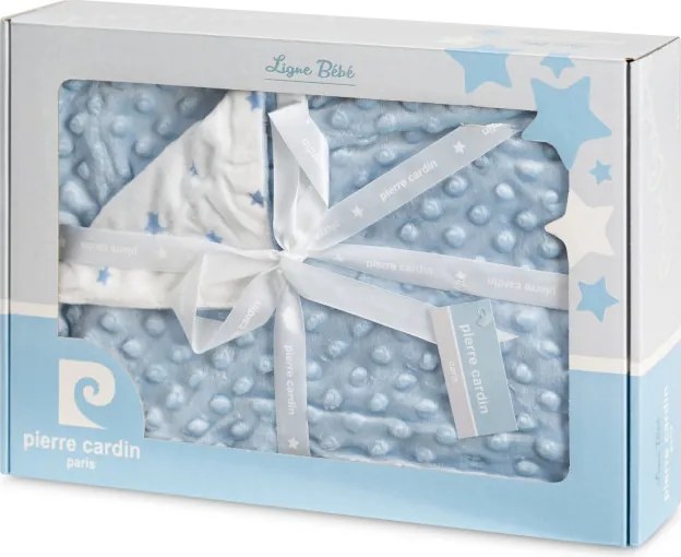 Detská deka Pierre Cardin BABY 5 modrá / krémová