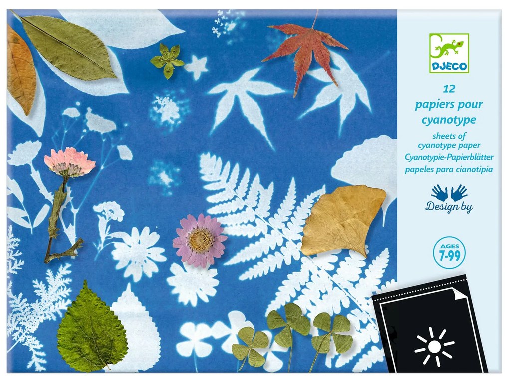 Kyanotypia - súprava fotocitlivého papiera