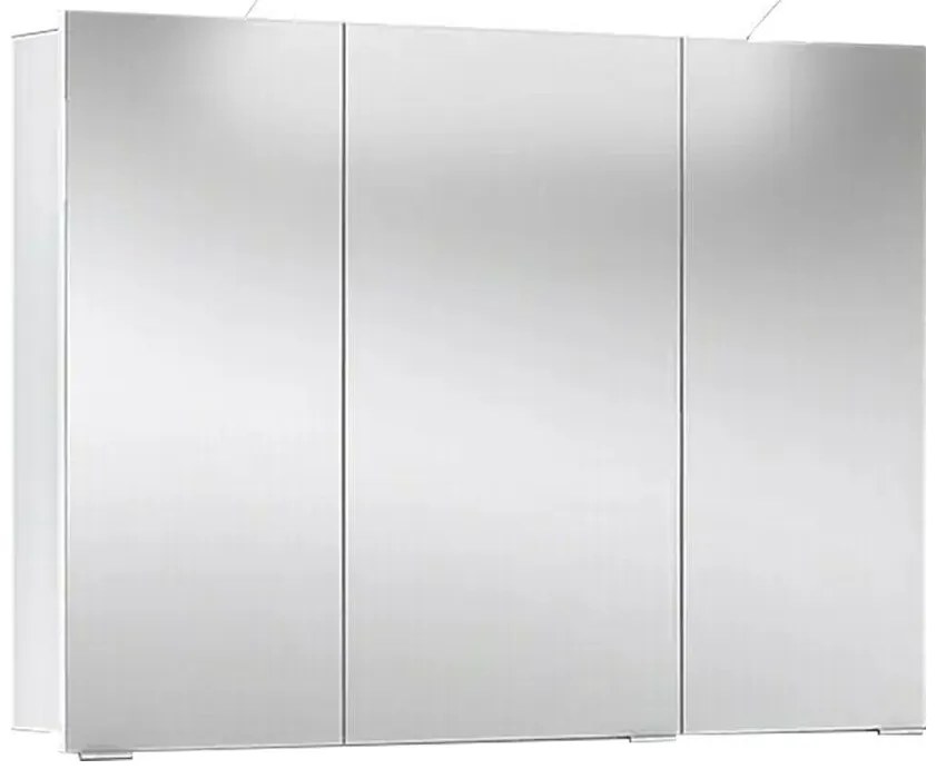Camargue Orion Zrkadlová skrinka s LED osvetlením, 93 × 68 × 16 cm, biela