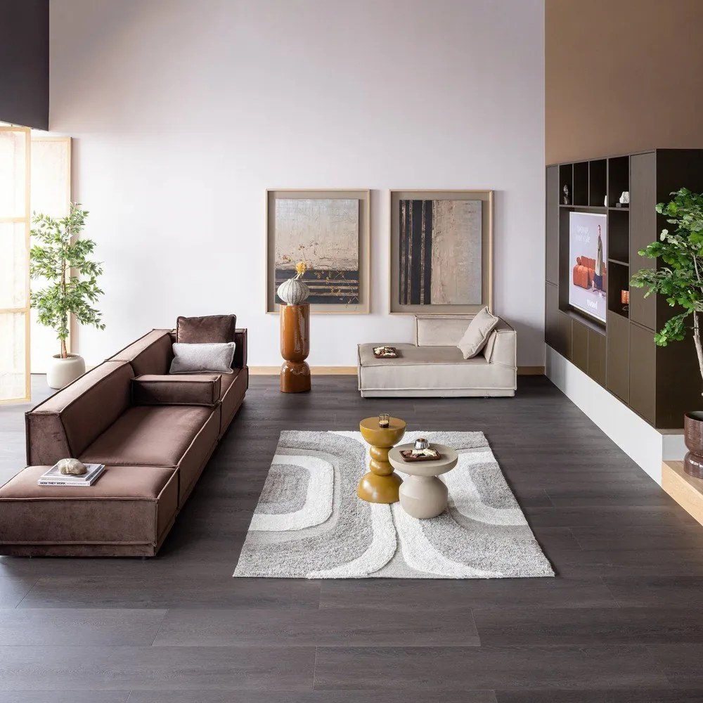 Kovový stojan na kvety ø 32 cm (výška 95 cm) Toval – WOOOD