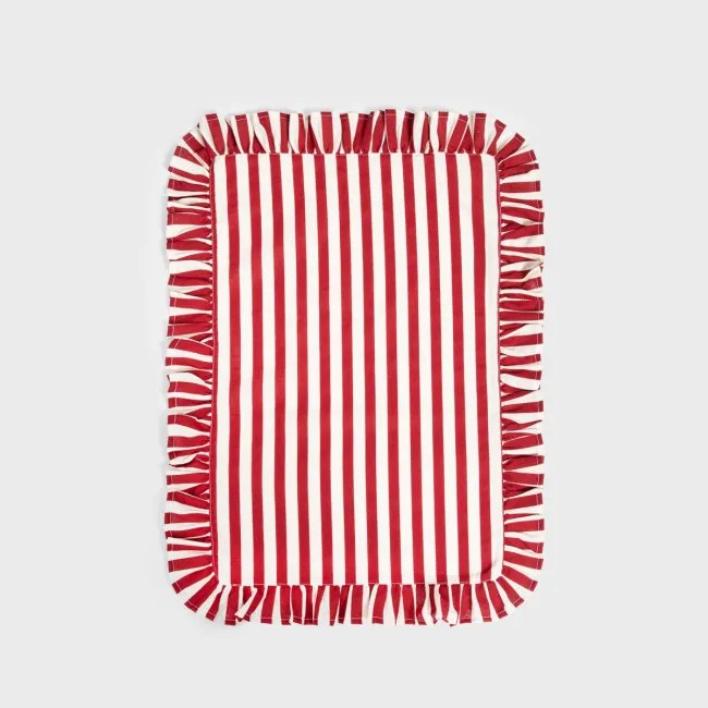 Sada kuchynských utierok TRUDY červená / biela 703423