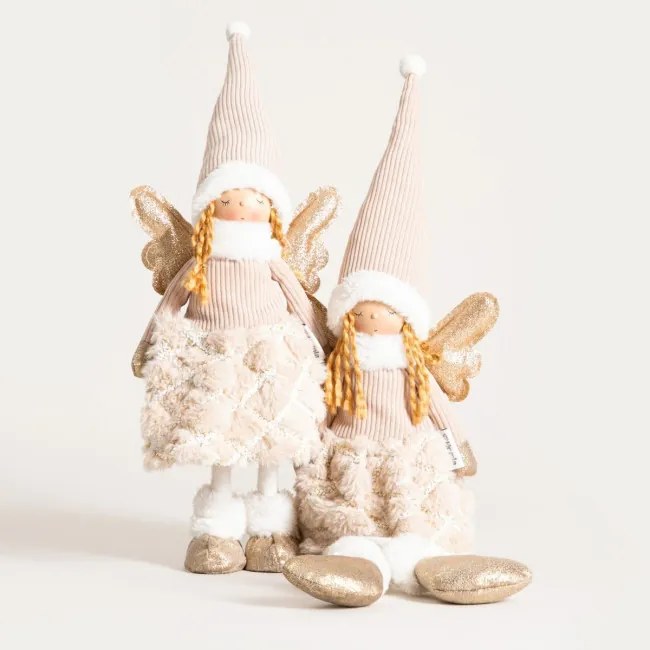 Vianočná dekorácia AURIE anjelik 862262