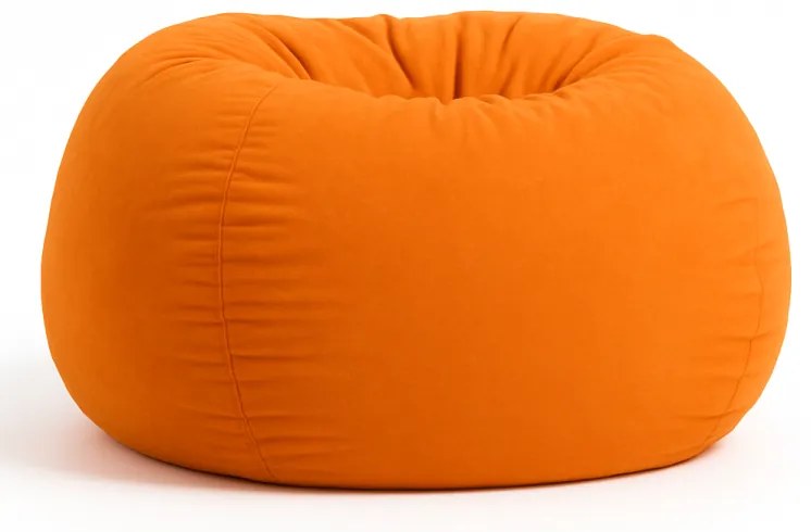 Sedací vak leňošník oranžový EMI