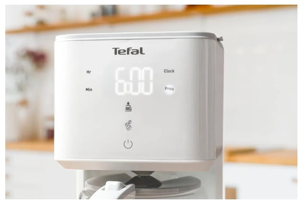 Biely kávovar na filtrovanú kávu Sense CM693110 – Tefal