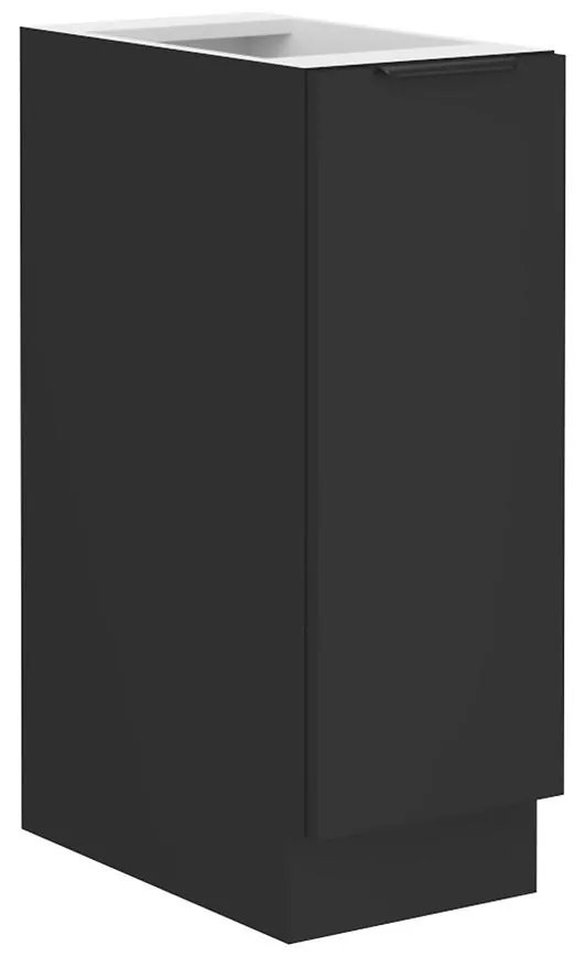 Kuchynská skrinka Siena čierna mat 30d Cargo bb