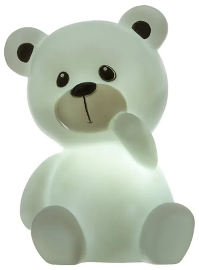LED detské nočné svetlo TEDDY 10x13,5 cm - viac farieb Farba: Ružová