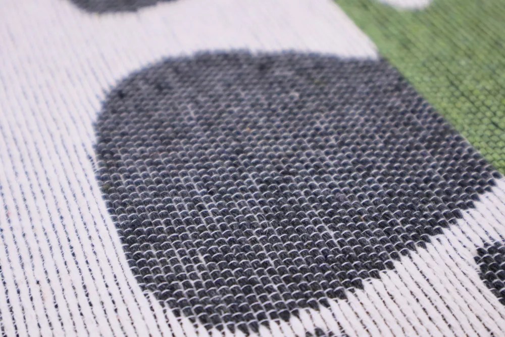 Praktik home, TRHÁK: Detský kusový koberec Natur Dinosaurus, 80x150, zelená, detská izba