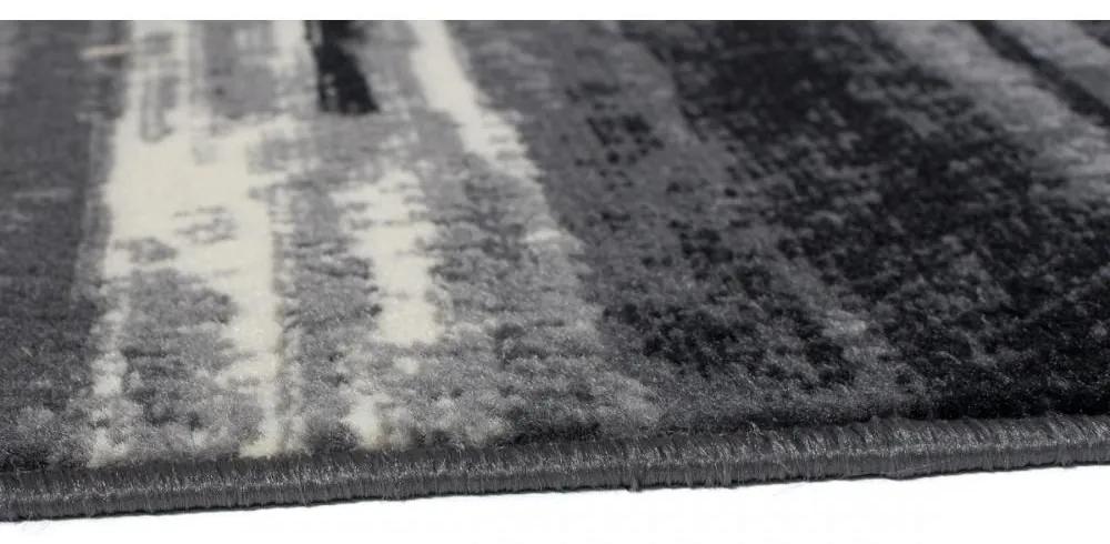 Kusový koberec PP Mazi šedý atyp 100x250cm