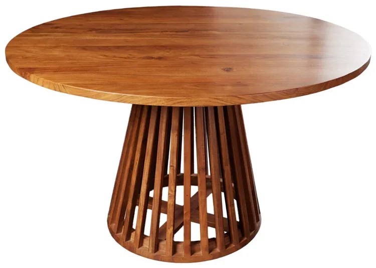 Jedálenský stôl MAISON JADE 120 cm masívne akáciové drevo