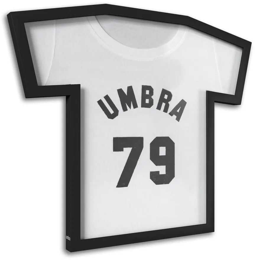 Čierny plastový rámček na stenu 50x54,5 cm T-Frame – Umbra