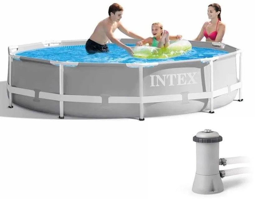Intex Záhradný bazén INTEX 26712 Prism Frame 366 x 76 cm s kartušovou filtráciou 26712