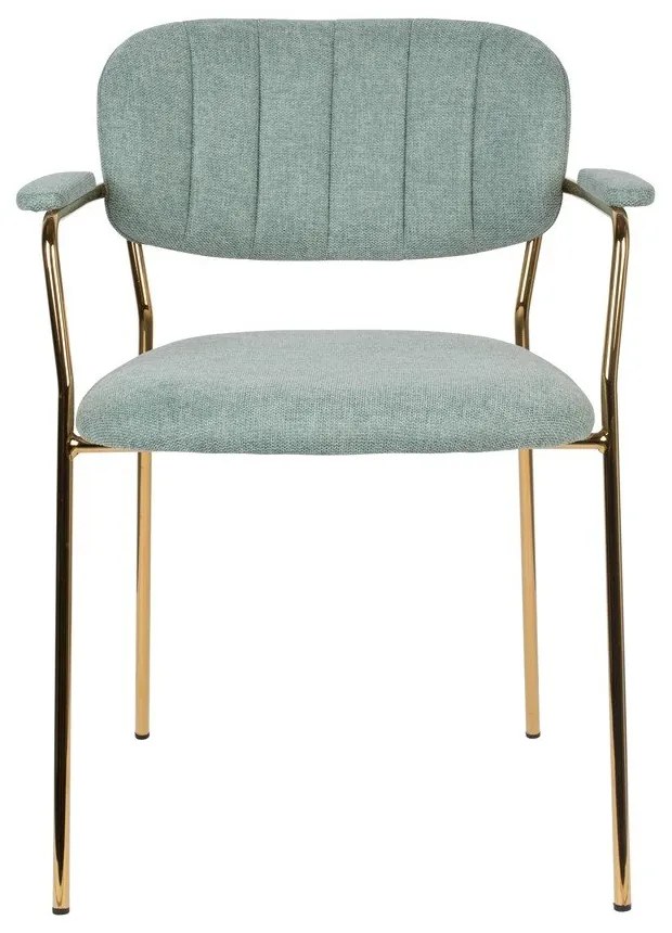 Svetlozelené jedálenské stoličky v súprave 2 ks Jolien – White Label