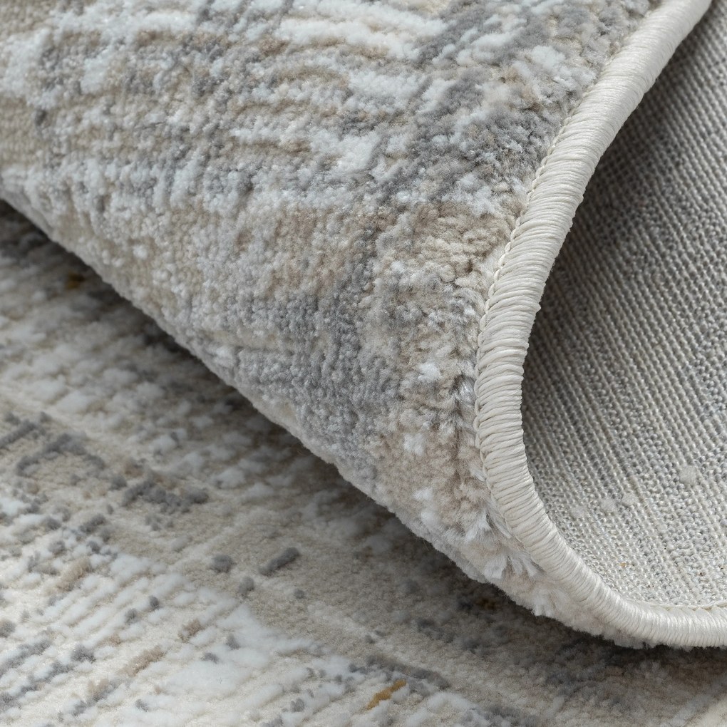 Kusový koberec My Taste CA60062 creme kruh, 120x120 (priemer) kruh, šedá, chodba / predsieň, My Flair