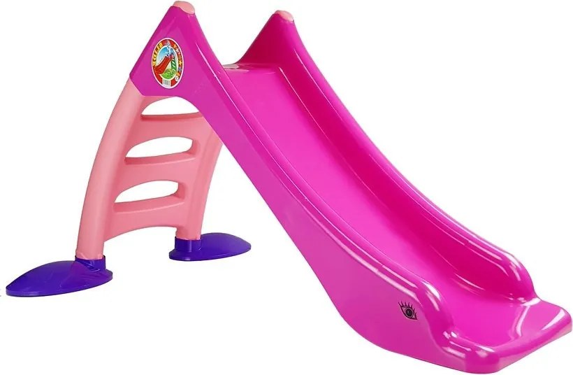 Dorex Detská záhradná šmykľavka 424 ružová a fialová