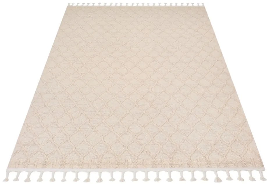 Nadčasový koberec v béžovej farbe Rio Loop Šírka: 80 cm | Dĺžka: 150 cm