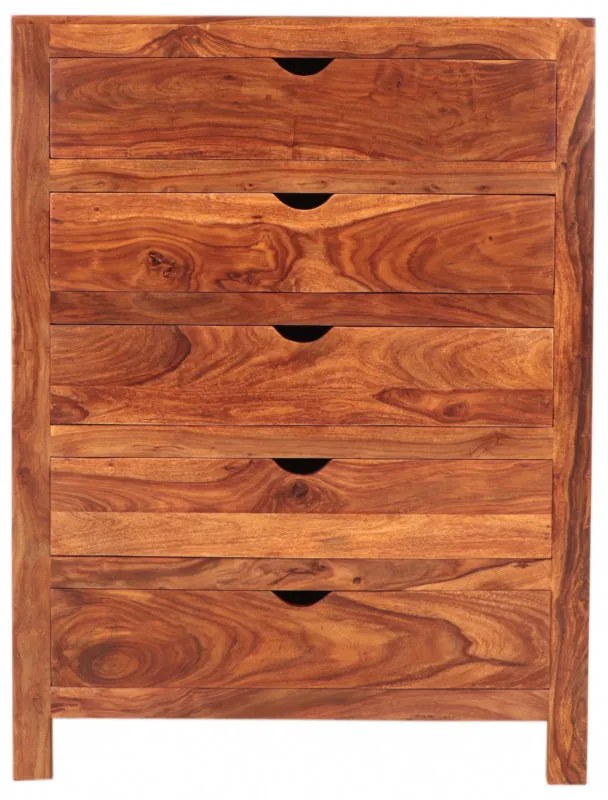 Komoda Amba 90x120x45 z indického masívu palisander Natural