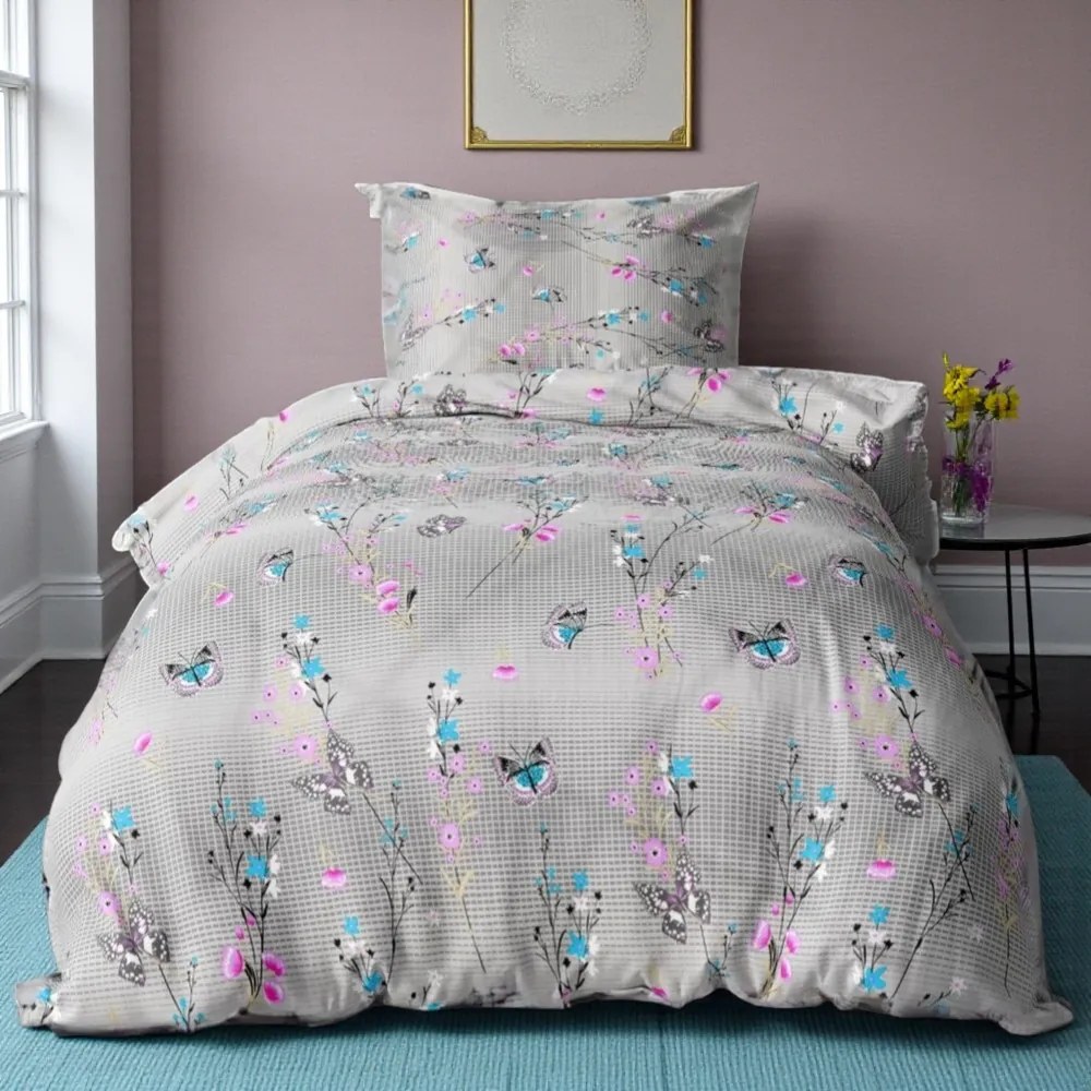 Bavlnené obliečky Homa ZELDA SPRING 4-dielna sada 140x200 cm