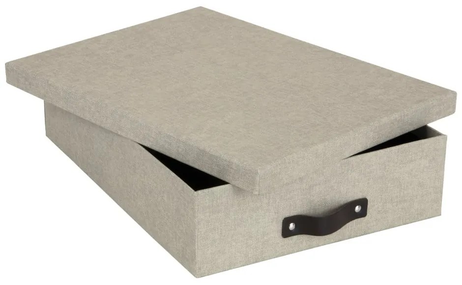 Béžová úložná škatuľa Bigso Box of Sweden Oskar