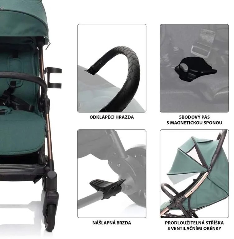 Kočík ZOPA Quiq 2 - Race Black
