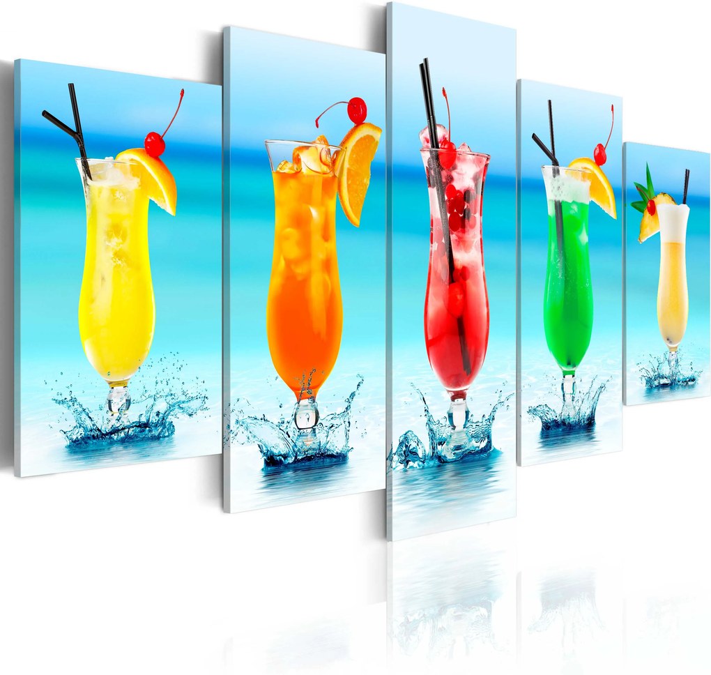 Obraz - Holiday cocktails 100x50