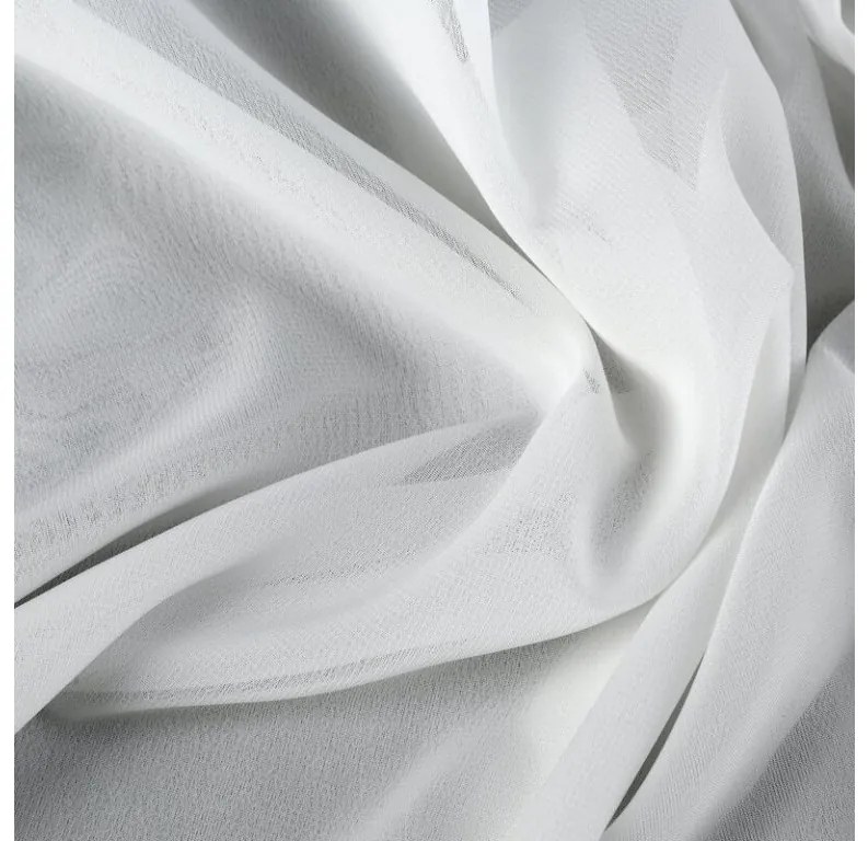DECOREUM Hladká záclona 350 cm x 250 cm biela 100 % polyester Rozmery textílií: 350 cm x 250 cm 104800