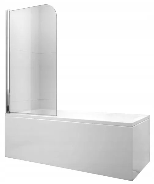 Vaňová zástena MEXEN FELIX 1 70x140 cm, 890-070-001-01-00