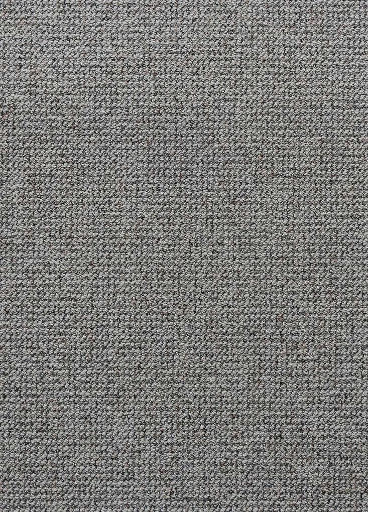 Koberce Breno Metrážny koberec RE-TWEED 39, šíře role 400 cm, sivá, viacfarebná