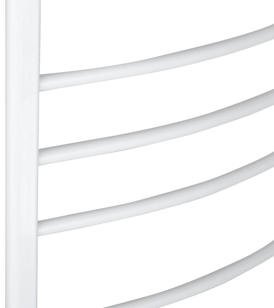 Cerano Luca, elektrický sušiak uterákov s displejom 1160x550 mm, 187W, biela, CER-LIV-W-EG-11-55