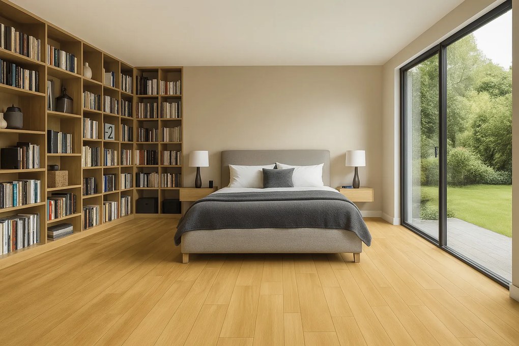 Beaulieu International Group, PVC podlaha - lino Domo 2158, na mieru, šíře 2m,4m, béžová, bez podkladu, kuchyňa