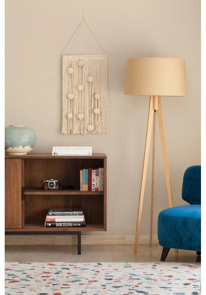 Krémový prateľný ručne tkaný bavlnený koberec 140x200 cm Terrazzo Marble – Lorena Canals