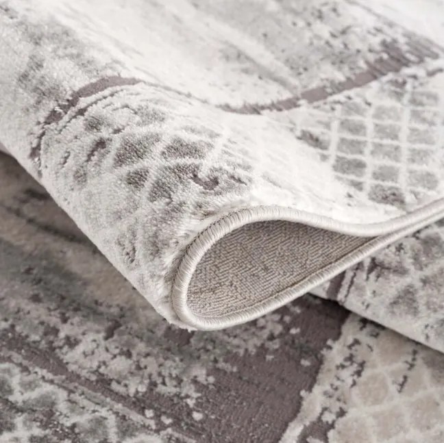 Koberec Noa 9332 sivý kruh