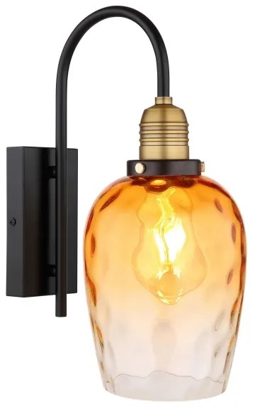 Globo 15786W - Nástenná lampa SALVY 1xE27/60W/230V oranžová