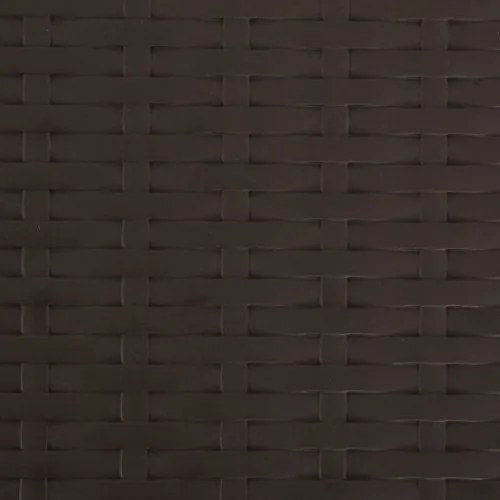 vidaXL Skladacie záhradné stoličky 2 ks, HDPE a oceľ, hnedé-
