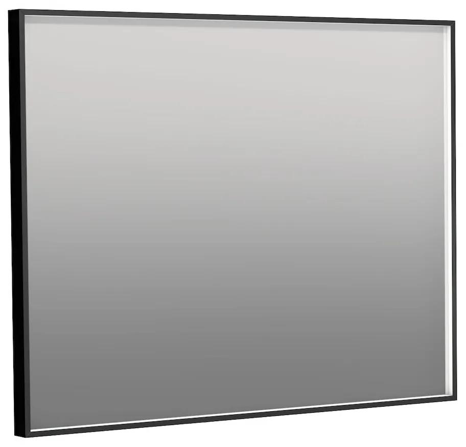 Zrkadlo Naturel 90x70 cm zrkadlo hliník čierna ALUZ9070CLEDP