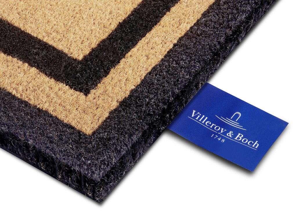 Villeroy & Boch, Rohožka Villeroy & Boch 106118 Cocos - na von aj na doma, 80x50, hnedá, chodba / predsieň