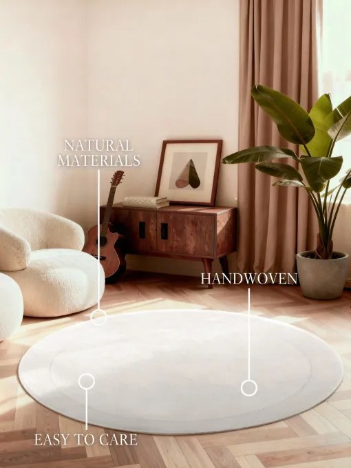 Koberec Villeroy & Boch Kollektion 1812 Kari Cream kruh