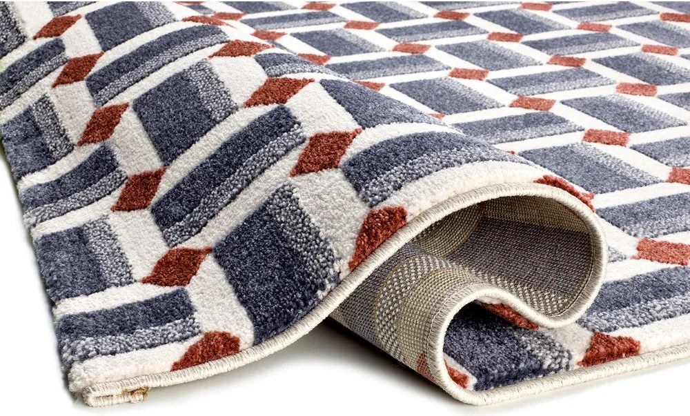 Modrý koberec 200x290 cm Amara – Universal