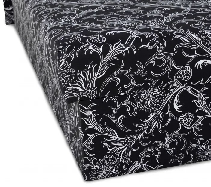 Manželská posteľ ÁJA s úložným priestorom, tehlová (vzor č.14)