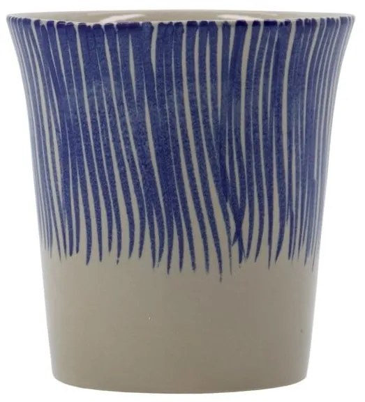 House Doctor Kameninový hrnček Diva Blue 250 ml – set 2 ks