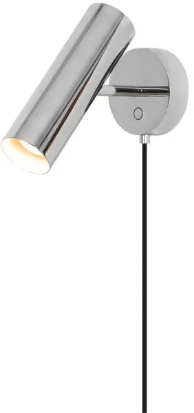 Nordlux - Nástenné svietidlo MIB 1xGU10/20W/230V lesklý chróm