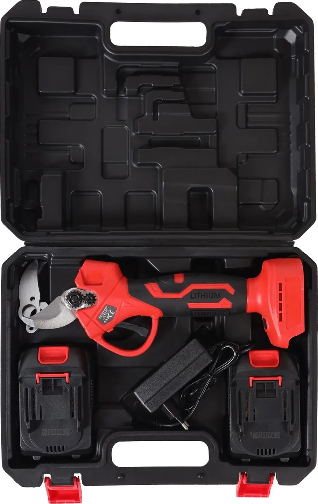 Bauerkraft Akumulátorové elektrické nožnice na živý plot 21V