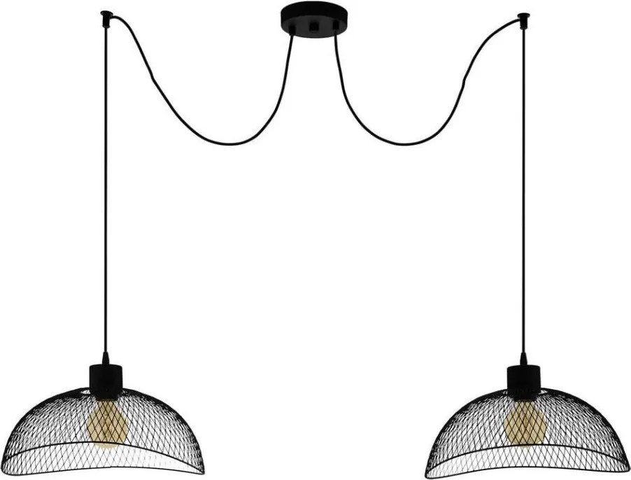 Eglo 43306 - Luster na lanku POMPEYA 2xE27/60W/230V pavúk
