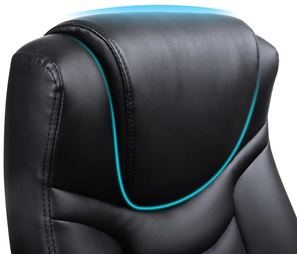 Ergonomická kancelárska stolička Tord čierna