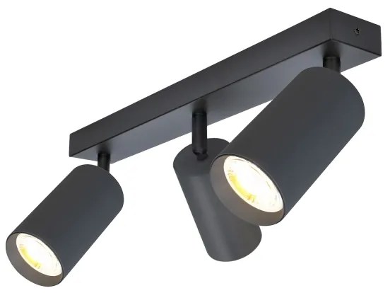 BRILAGI - LED Stmievateľné bodové svietidlo SELE 3xGU10/4,8W/230V antracit