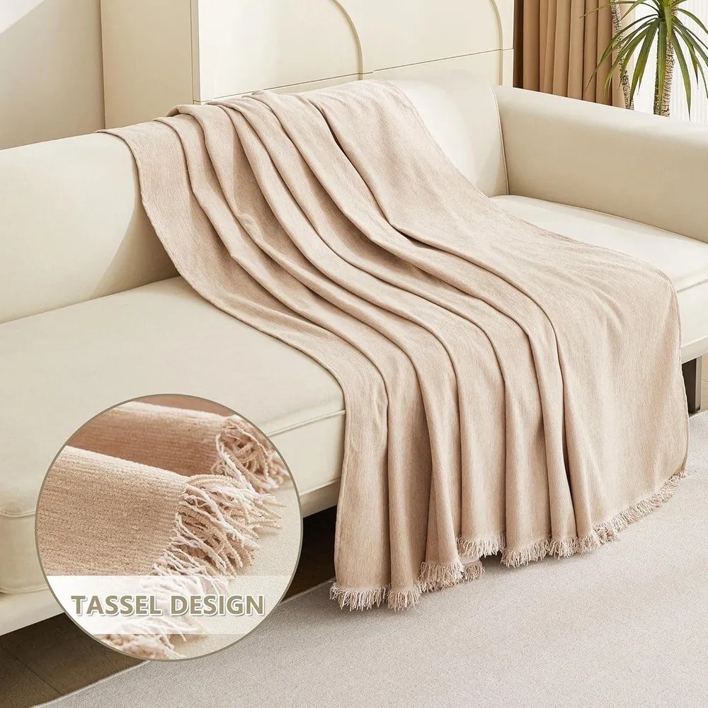 Béžový 2-miestny poťah na pohovku Talo – Filumi