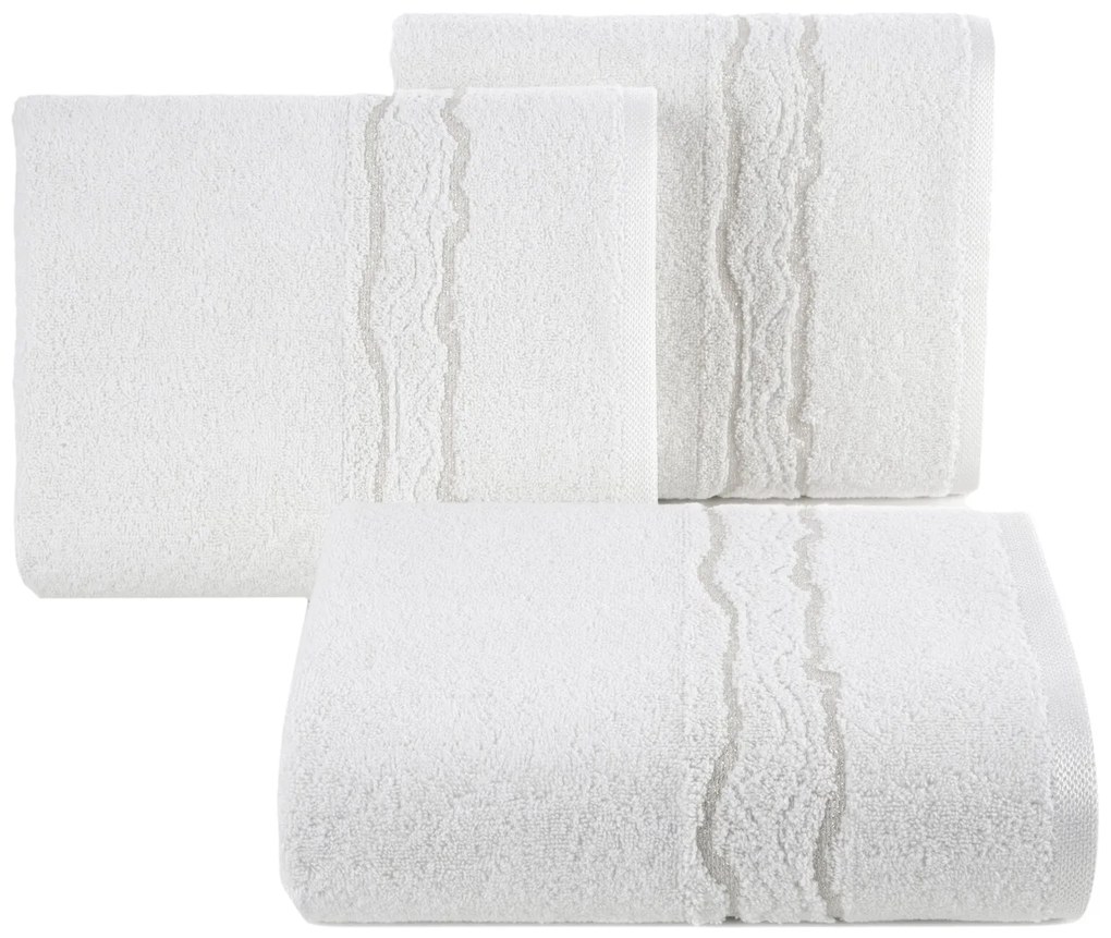 BAVLNENÝ UTERÁK KARIN 50X90 CM BIELA