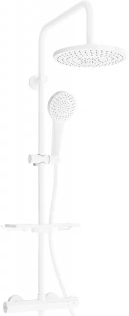 Mexen KT05 sprchový set s termostatickou batériou Kai, biela 771500593-20