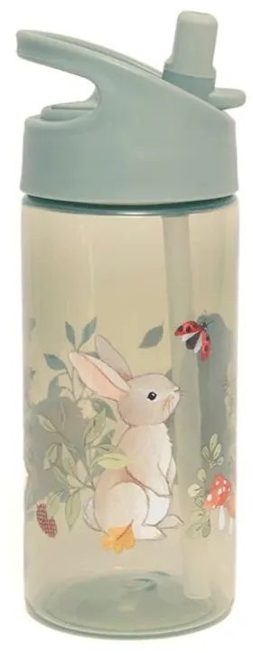 PETIT MONKEY Detská fľaša Bear and Friends Sage 380 ml