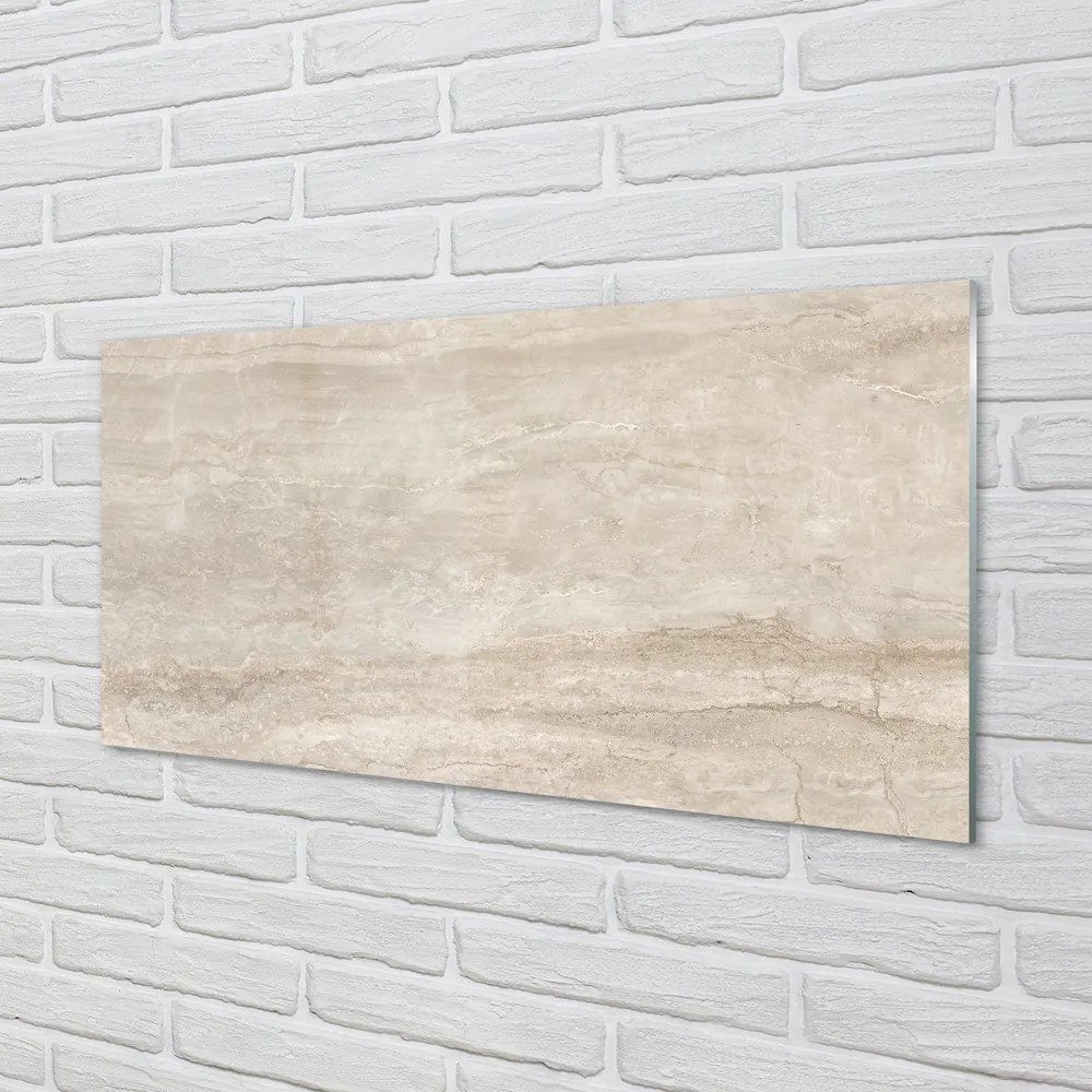 Sklenený obklad do kuchyne Marble kameň betón 100x50 cm