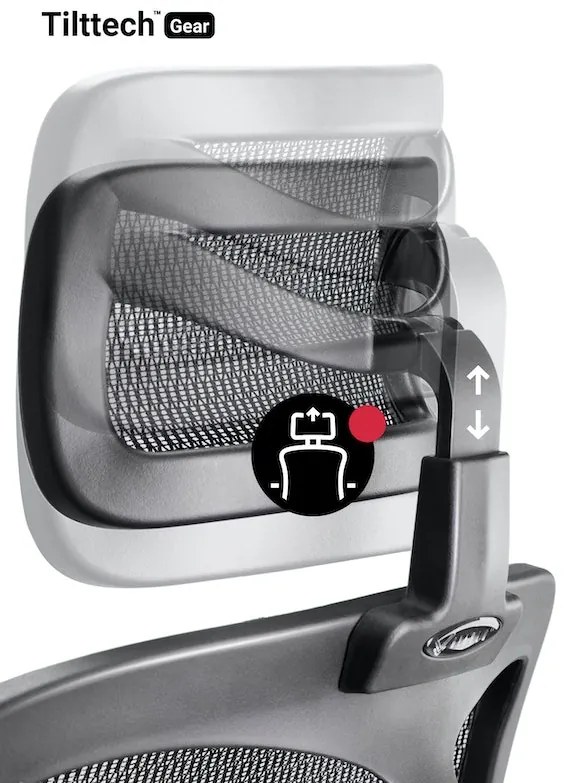 Kancelárska ergonomická stolička DIABLO V-BASIC: čierna Diablochairs